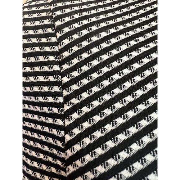 Theory Black and White Mini Dress - Picture 10 of 11